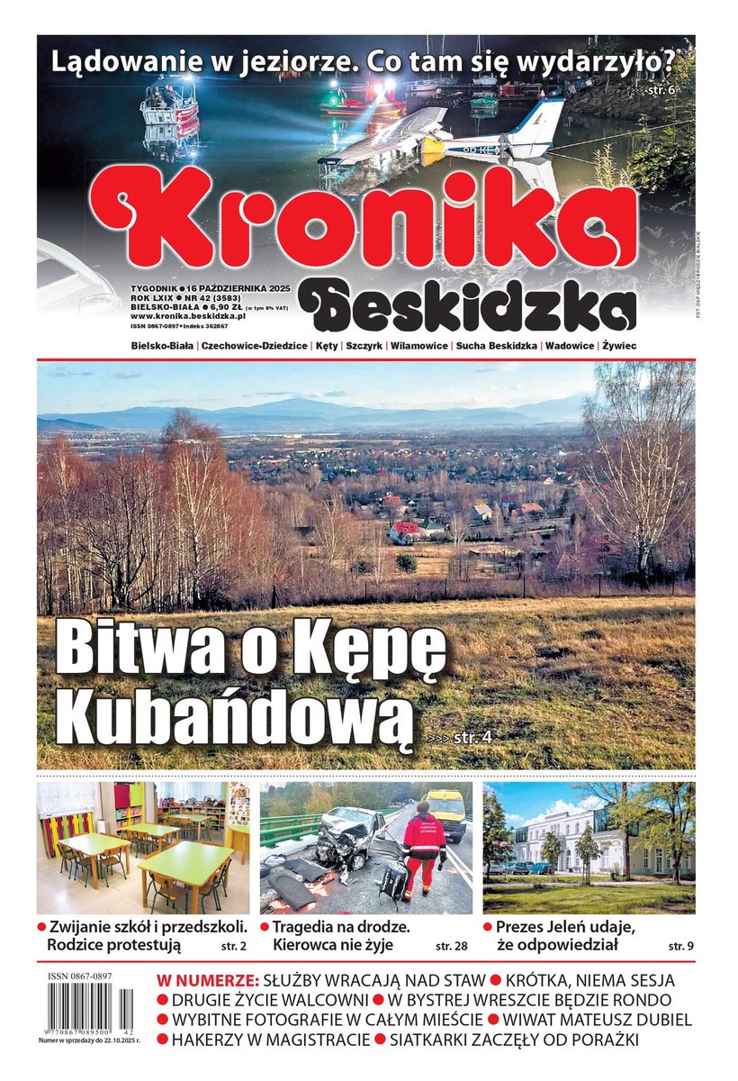 Nowy numer już w sprzedaży. Szukajcie nas w salonikach prasowych, supermarketach I na stacjach benzynowych. Kto woli e-wydanie - znajdzie je na prasabeskidzka.pl
