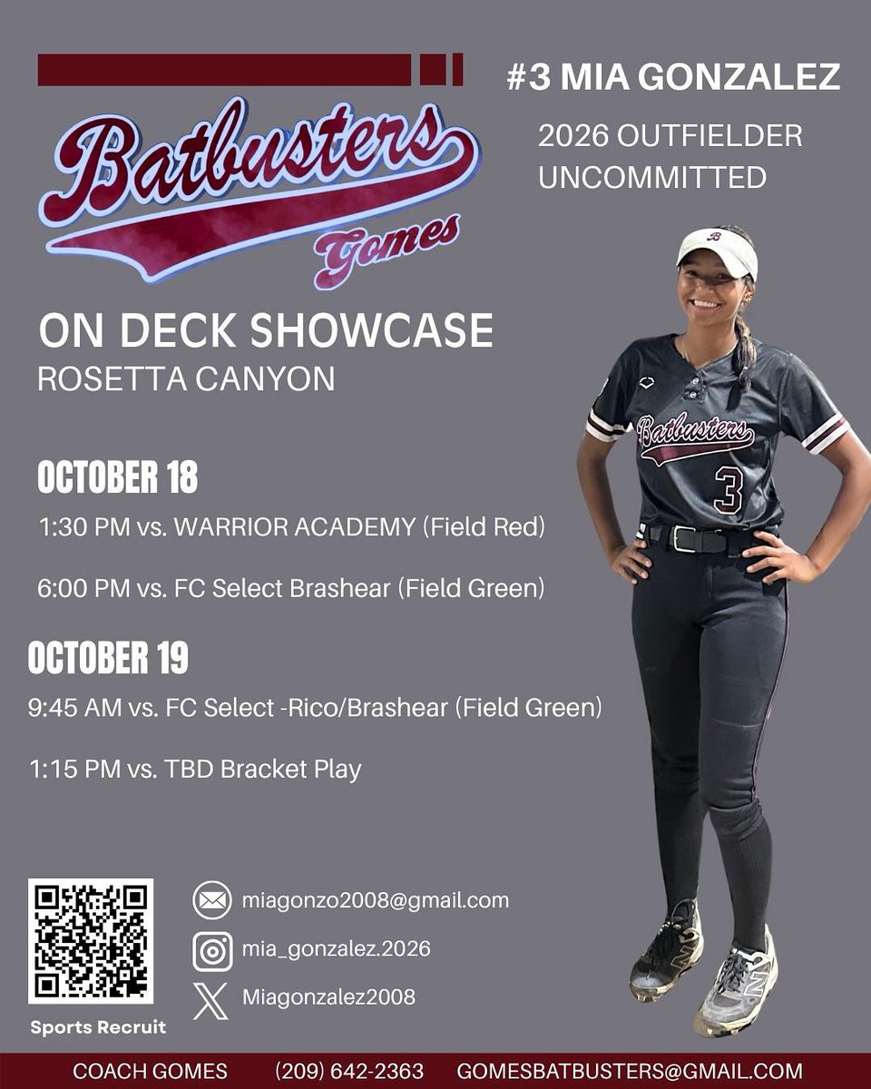 Miagonzalez2008's tweet photo. @CSUSMsoftball So excited to be back in SoCal! Please come watch! https://t.co/VzvY81xnRH