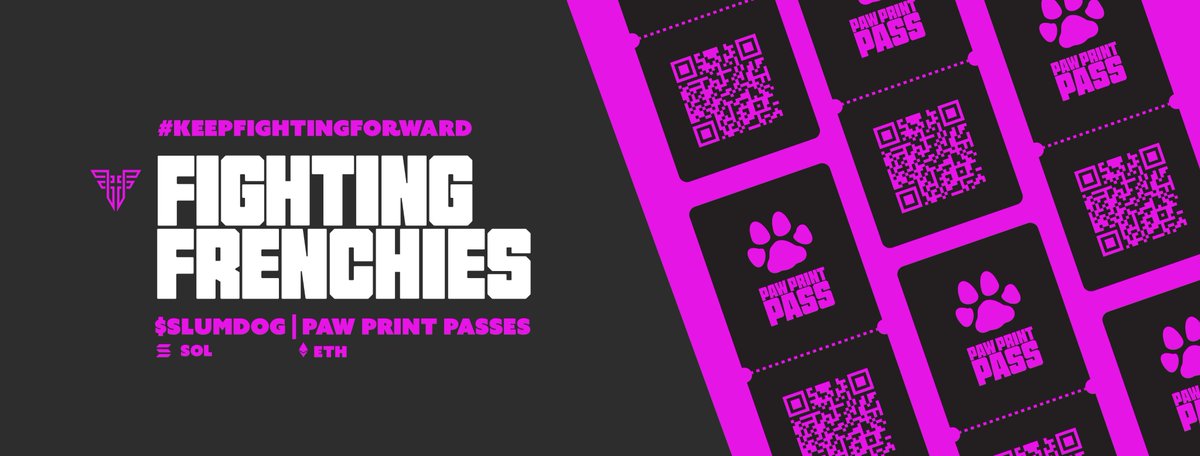 F_Frenchies_io's tweet image. $SLUMDOG #KeepFightingForward @F_Frenchies