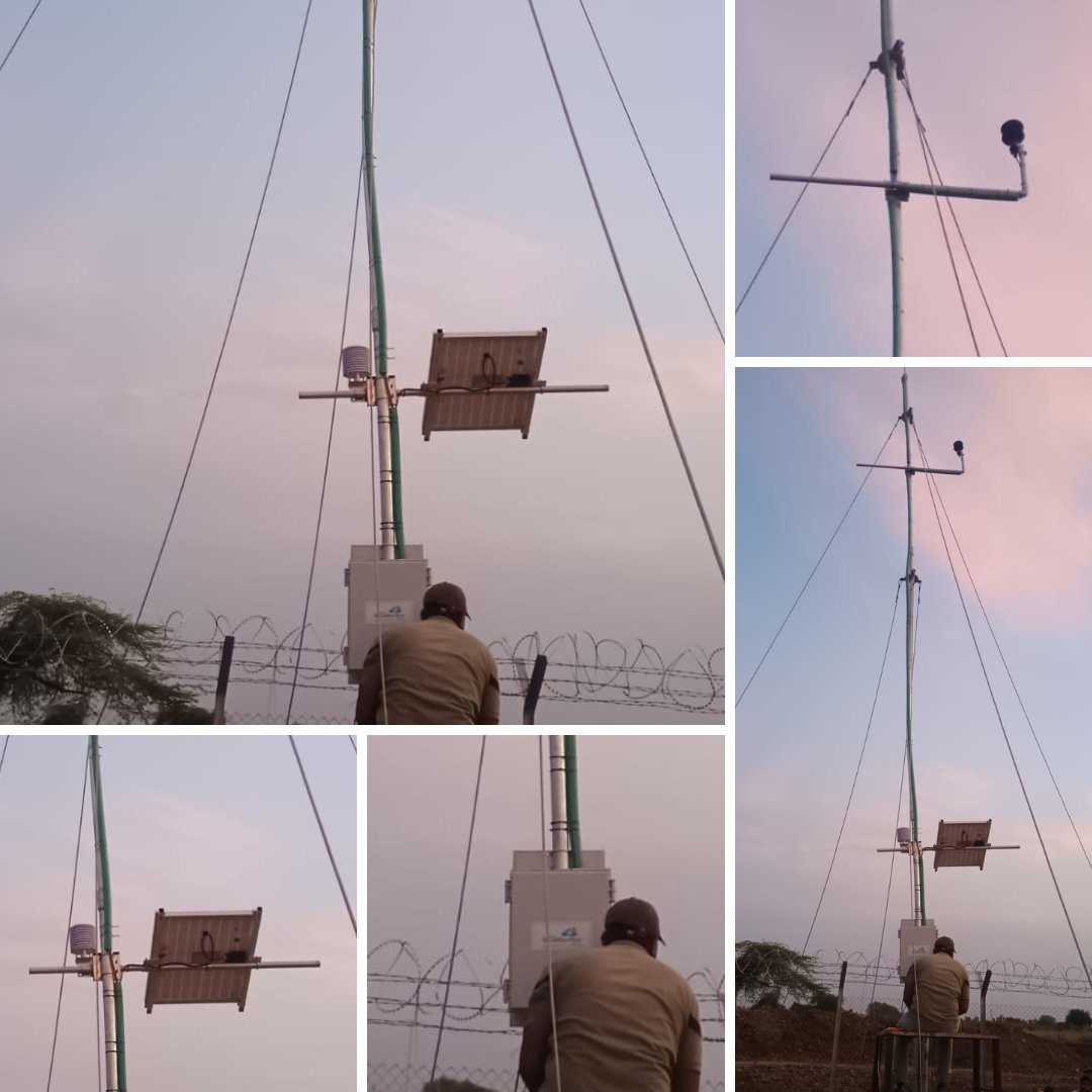 bkcweathersys's tweet photo. 🌬️ Installed a 10m tiltable mast pole at Tata Power Wind Project, compliant with CEA guidelines ⚡
Fitted with WindSonic 75 (Gill Instruments) for precise, maintenance-free wind monitoring.
#BKCWeathersys #TataPower #CEA #WindSonic75 #RenewableEnergy #CleanEnergy https://t.co/PrcFG1ozn9