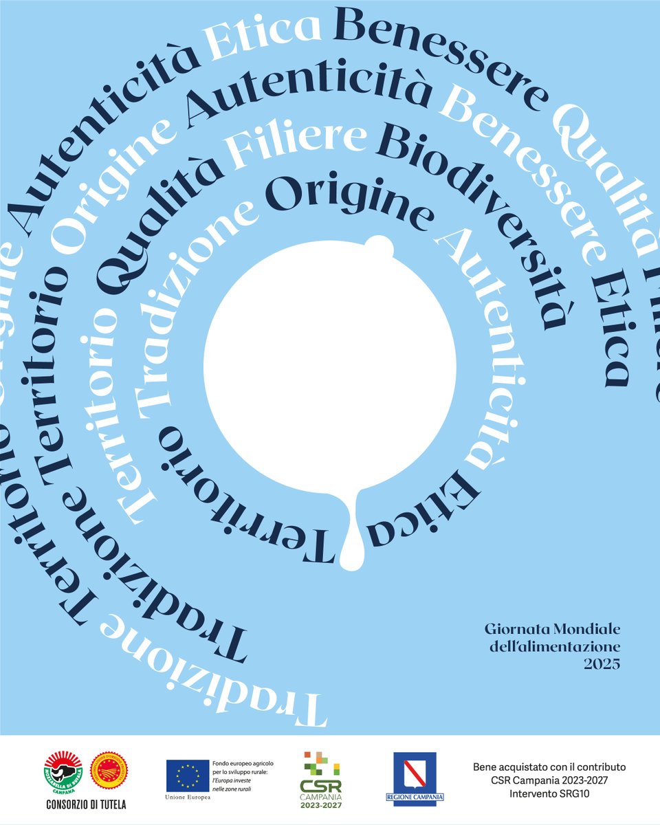 Oggi è la Giornata Mondiale dell’Alimentazione.
Un giorno che ci ricorda che il cibo non è solo nutrimento, ma cultura, rispetto per la terra e lavoro di tante persone.

La Mozzarella di Bufala Campana DOP è il frutto di una filiera che tutela l’ambiente, valorizza il territorio