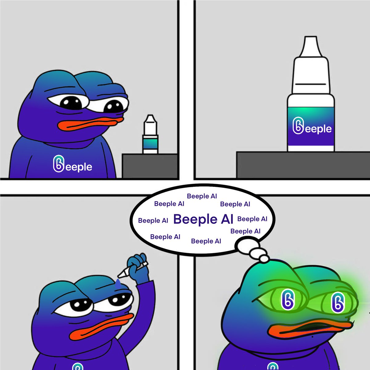 🚨 Post-Mainnet Mode: Activated 👁️💊

You’ve seen the memes.
You’ve dropped the eye.
Now you see only one thing — Beeple AI 👾

👉 bple.fun