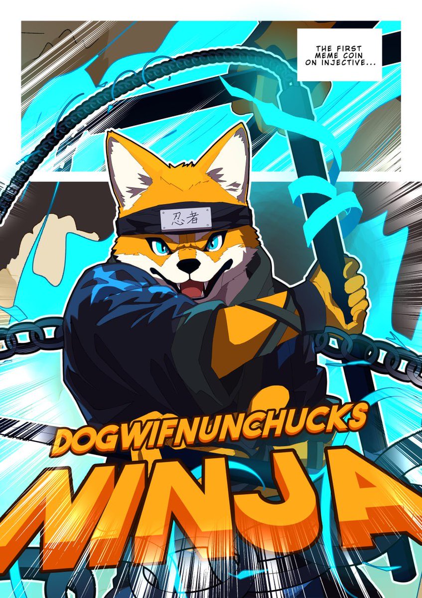 Good morning, clan. Each dawn calls for action, not words. $NINJA moves with intent, grows with focus, and strikes with purpose.

If you think you know the story, think again. Step into the world we’re building, read the comic at dogwifnunchucks.com/comic and witness how the legend
