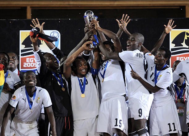 ghanafaofficial's tweet image. 🌟 On This Day in 2009 — The #BlackSatellites made history in Cairo, becoming the first African nation to win the FIFA U-20 World Cup after a dramatic 4–3 penalty shootout victory over Brazil. 🏆🇬🇭

16 years on, the memories still shine bright. ✨

#FIFAU20WC