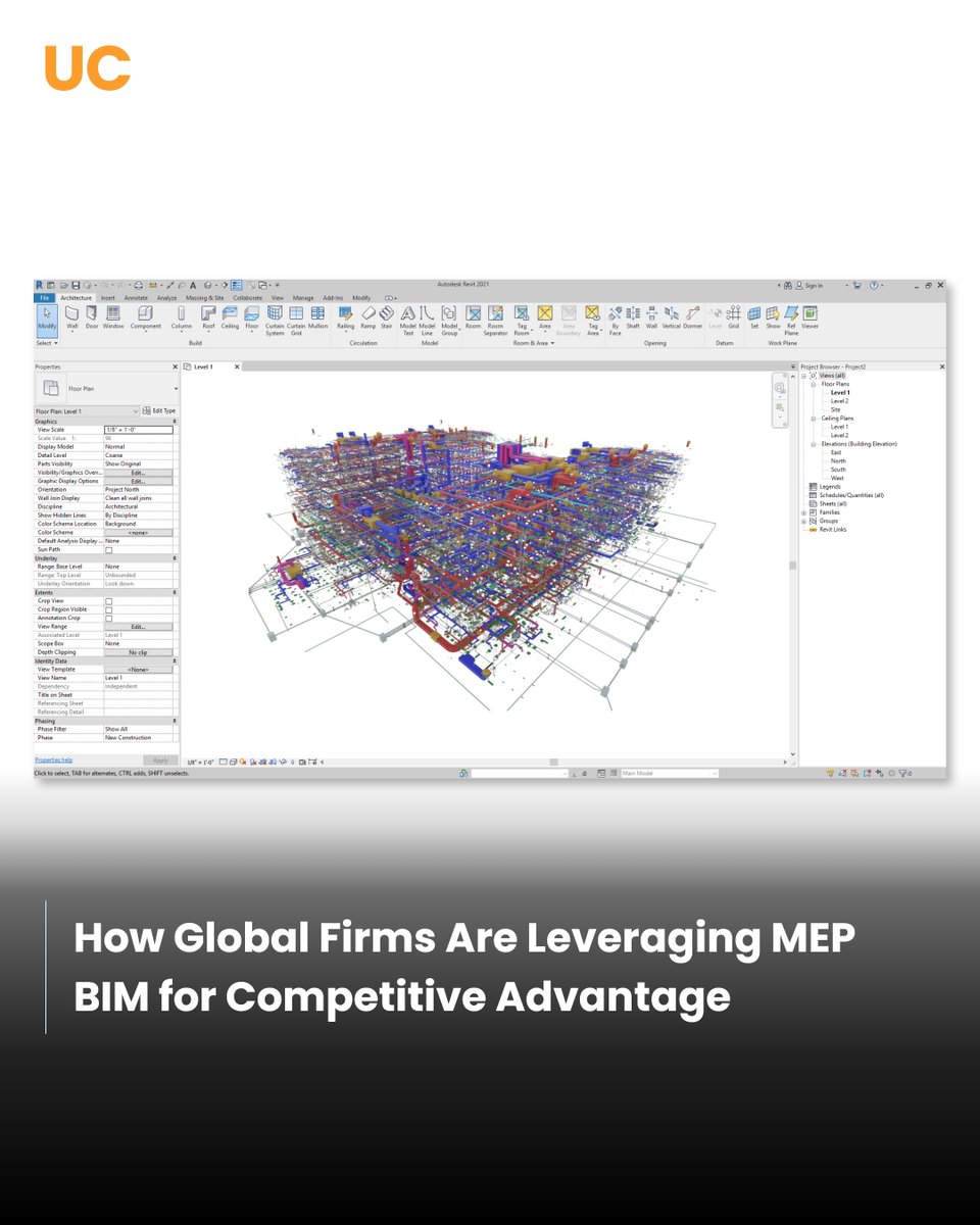 uniquescadd's tweet image. Leveraging the power of MEP BIM modeling services helps in curating clash-free and accurate construction projects. It also brings a competitive advantage for AEC firms to reduce costs and other aspects.
To know more: bit.ly/4oh2Dfm
#mepmodelingservices #mepbimmodeling