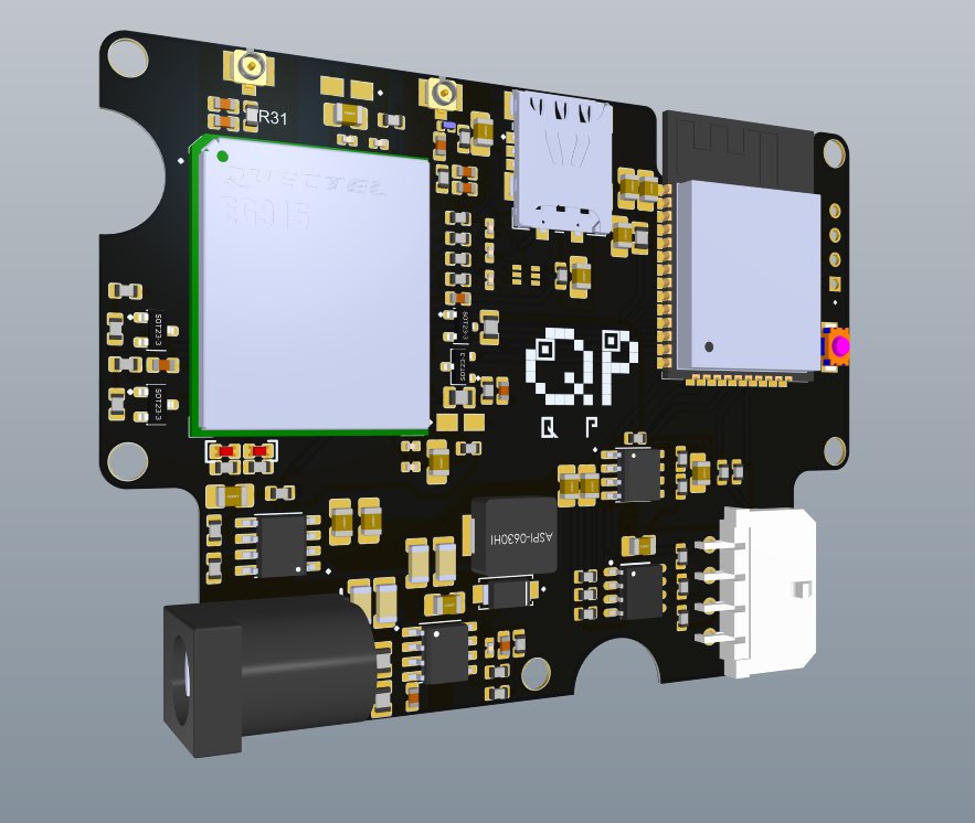VkBoit's tweet image. We finally finished the assembly of the embedded QuePay device for commercial coffee vending machines and are currently doing tests for it. 
This one has:
- 4G connectivity for fast transaction processing with 2G fallback 
- WiFi connectivity option
- RS485 port for Modbus
- I2C…
