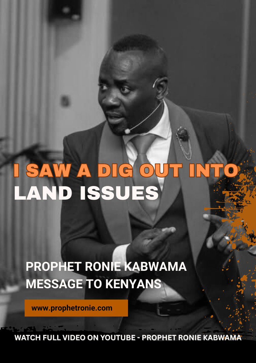 PeterNjeng42711's tweet photo. I am a witness to this prophetic utterance. Let's talk heed of this prophetic word especially land owners and landlords. https://t.co/PJNaSTnfGm #ProphetRonieKabwama #LandProphecy https://t.co/SRcrJsvJbe