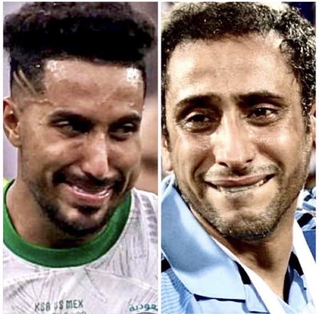 وجهان لعملة واحدة 👌
#السعوديه_العراق 
#الأخضر_إلى_كأس_العالم_2026