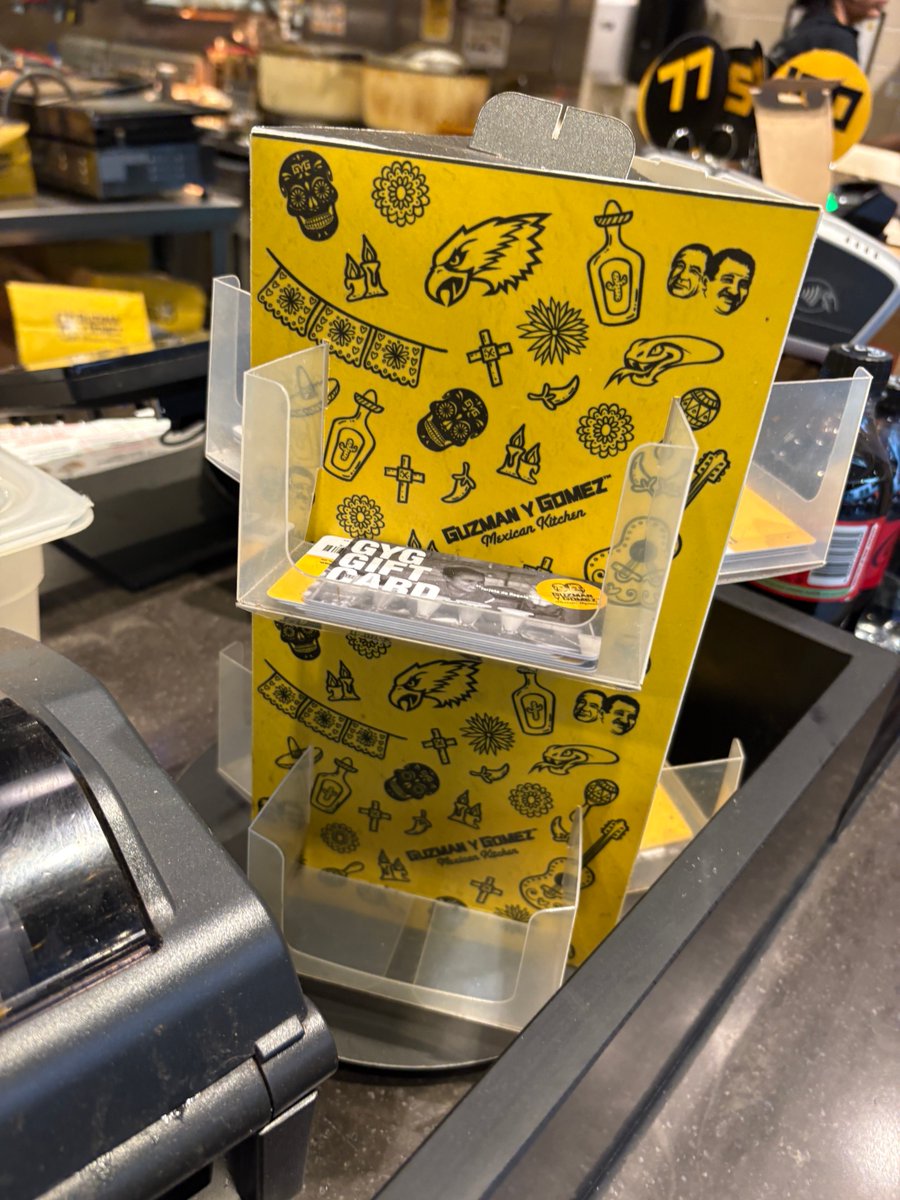 Is it just me or is ⁦<a href="/guzmanygomez/">Guzman y Gomez</a>⁩ ripping off the ⁦<a href="/Eagles/">Philadelphia Eagles</a>⁩ logo?