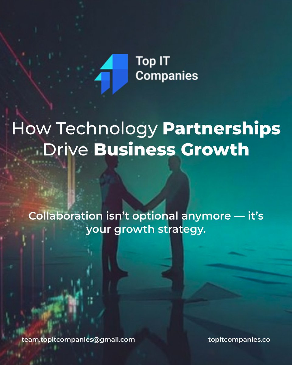 BCorse75470's tweet image. How Technology Partnerships Drive Business Growth: Collaboration is a crucial growth strategy, allowing businesses to tap into deep expertise in areas like AI, Cloud, and IoT, reduce overhead, and accelerate innovation.

#TechnologyPartnerships #BusinessGrowth #Collaboration