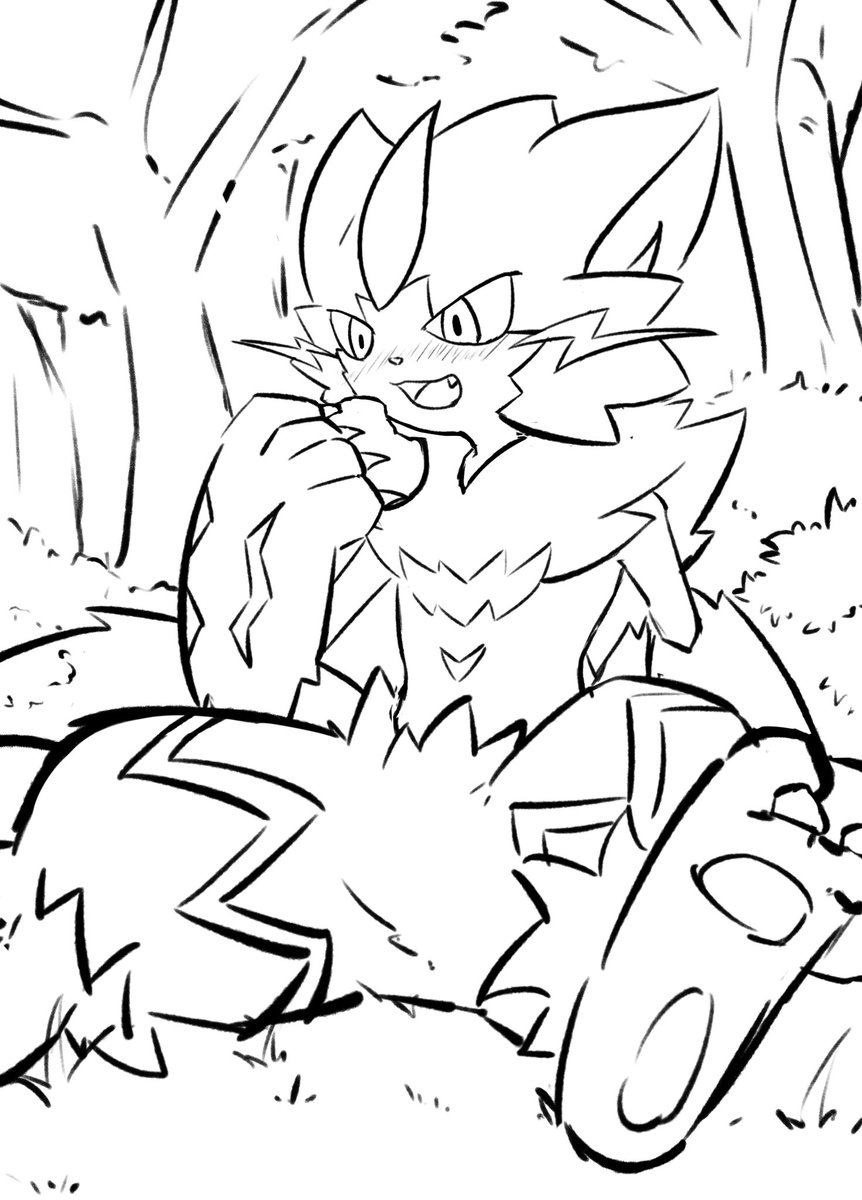 塗鴉
吃果果~
#Zeraora #ゼラオラ