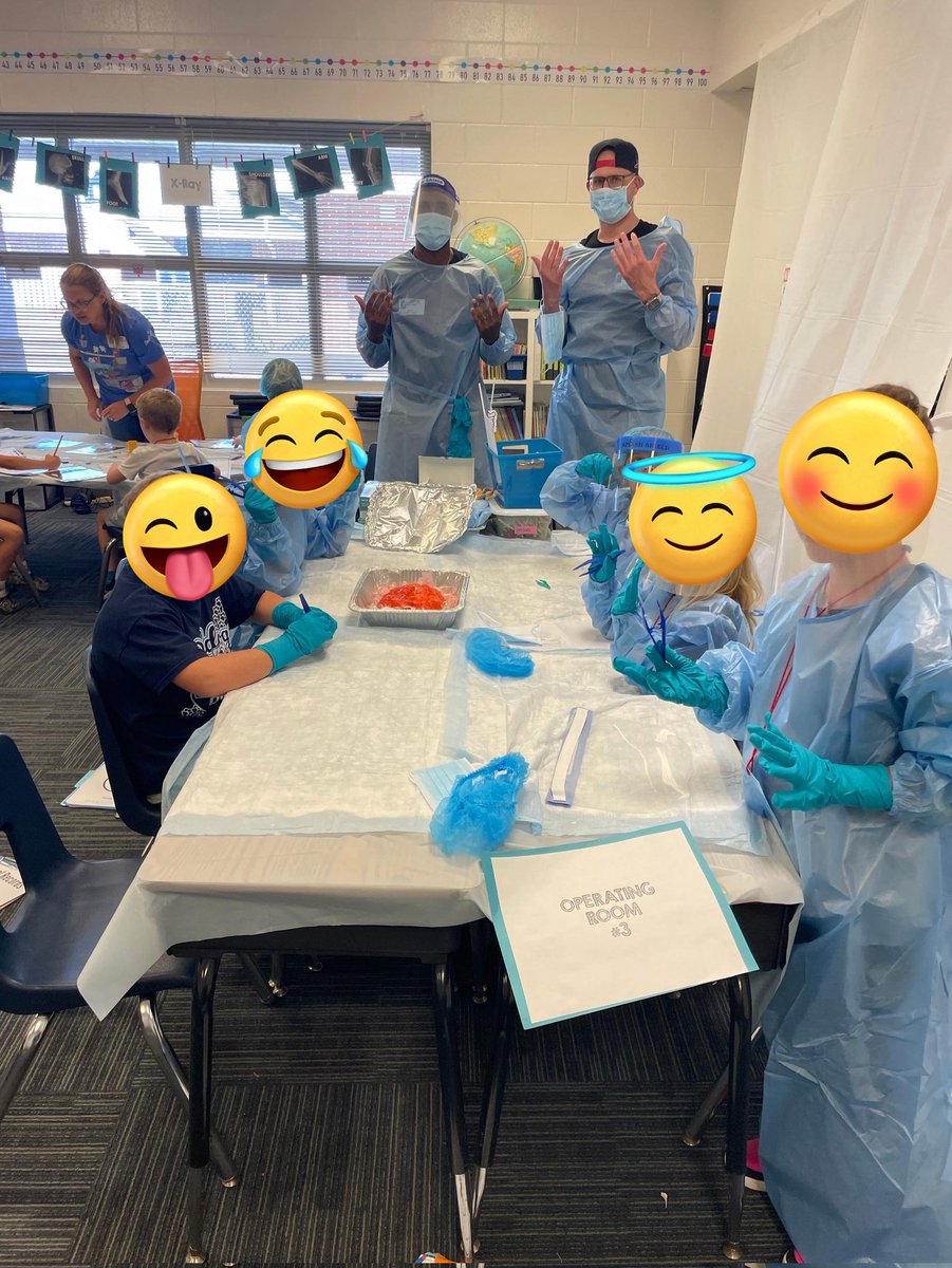 This is what life is all about. I got to go to class with my son for "Doctor Day" talking about being a medic in the Army and help him and all his classmates learn about the human body.