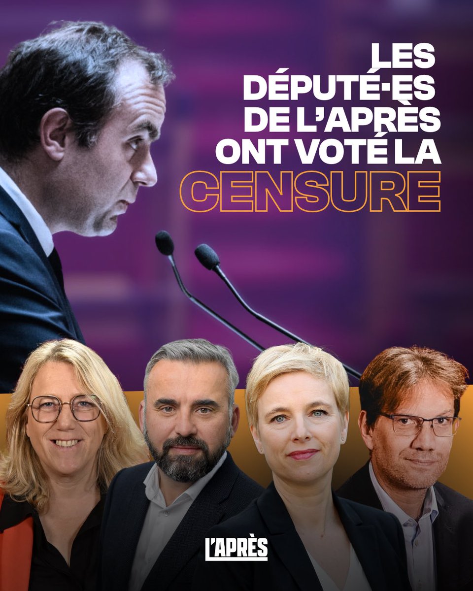 Nous regrettons que la censure n’ait pas été acquise aujourd’hui. La crise  créée par le pouvoir présidentiel n’est pas finie. La censure viendra inéluctablement.