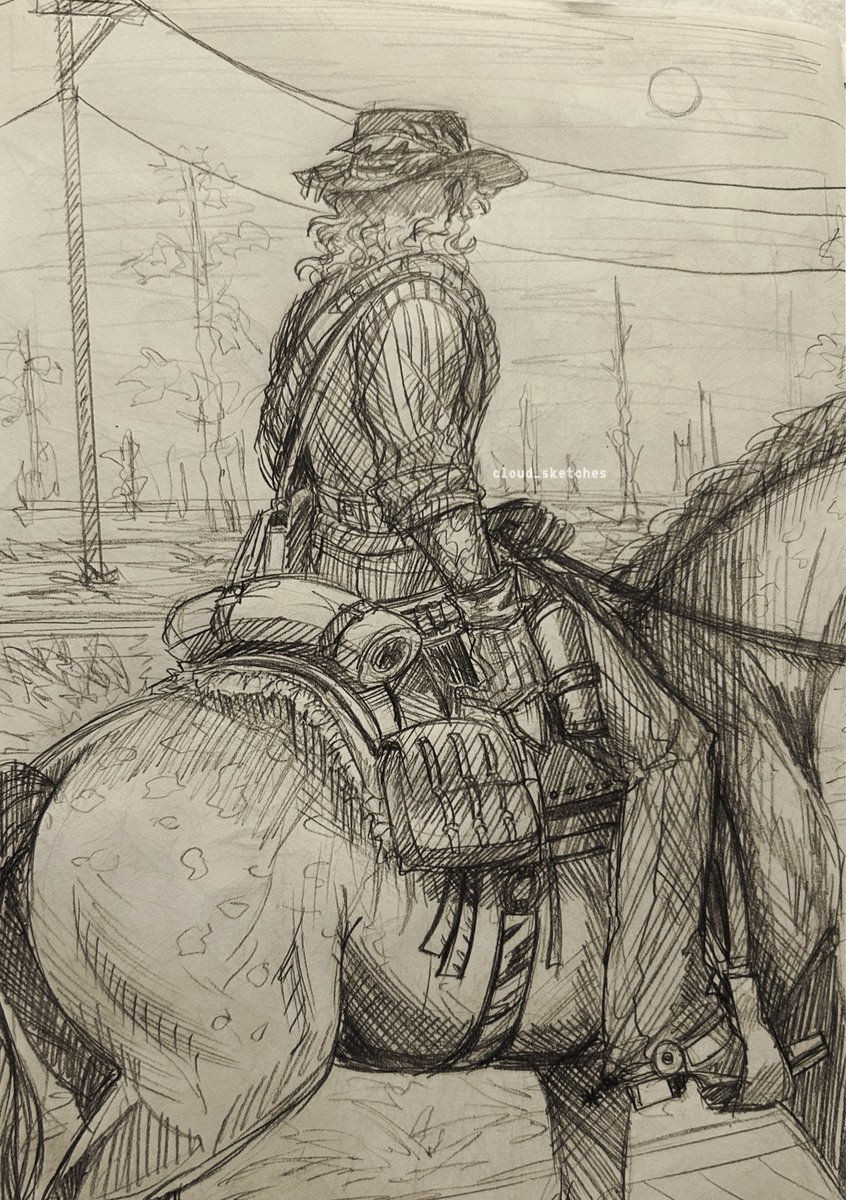 cloud_sketches's tweet image. Greatly enjoying sketching traditionally again. 🪶 #oc