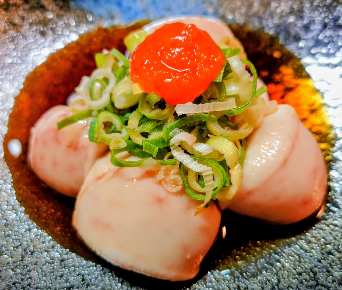 komurae's tweet image. サワラの白子ポン酢を作りました😉
#料理
#料理記録
#料理写真
#料理日記
#料理男子
#料理好きな人と繋がりたい
#魚料理
#おうちごはん
#クッキング
#cooking
#白子ポン酢
#サワラの白子ポン酢
#さわらの白子ポン酢
#鰆の白子ポン酢
#青ねぎ
#青ネギ
#もみじおろし
#ポン酢
#サワラ
#さわら
#鰆