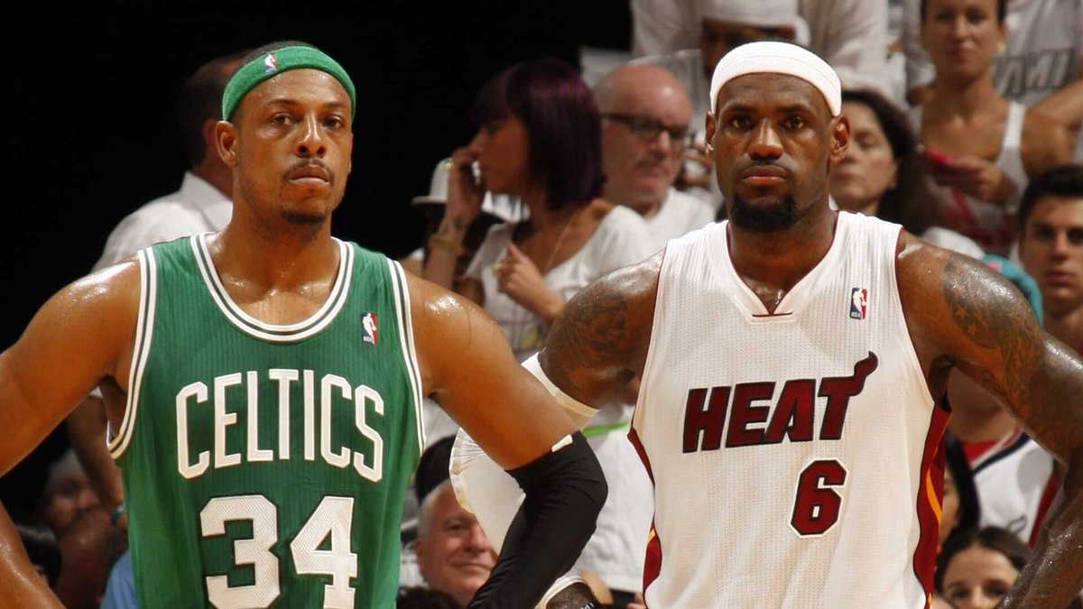 directsport247's tweet image. Patrick Beverley claps back at Paul Pierce’s bold LeBron claim with the ultimate 5-word burn: “He must be still drunk 😂😂.” The debate over LeBron’s legacy just got hotter! 🔥🏀 #NBA #LeBronJames #PatrickBeverley #DirectSports24
(Source: Sportskeeda)