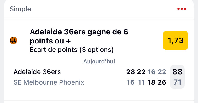 ICE_PRONOS's tweet image. 1,72✅🎯 

1,73✅🎯

ENCORE UN TOTAL PERFECT POUR DÉMARRER NOTRE JOURNÉE😎💰

PTDRRR LE NIVEAU QUE JE PROPOSE CHAQUE JOUR C’EST JUSTE HALLUCINANT !!! 

MACHINE À ENCAISSER MÊME QUAND Y’A PAS DE CHOIX OU PAS LES FRERE ??

EXPLOSER LES ❤️‍🔥/RT POUR CE TAFF MONSTRUEUX !!!!