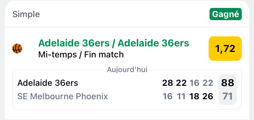 ICE_PRONOS's tweet image. 1,72✅🎯 

1,73✅🎯

ENCORE UN TOTAL PERFECT POUR DÉMARRER NOTRE JOURNÉE😎💰

PTDRRR LE NIVEAU QUE JE PROPOSE CHAQUE JOUR C’EST JUSTE HALLUCINANT !!! 

MACHINE À ENCAISSER MÊME QUAND Y’A PAS DE CHOIX OU PAS LES FRERE ??

EXPLOSER LES ❤️‍🔥/RT POUR CE TAFF MONSTRUEUX !!!!
