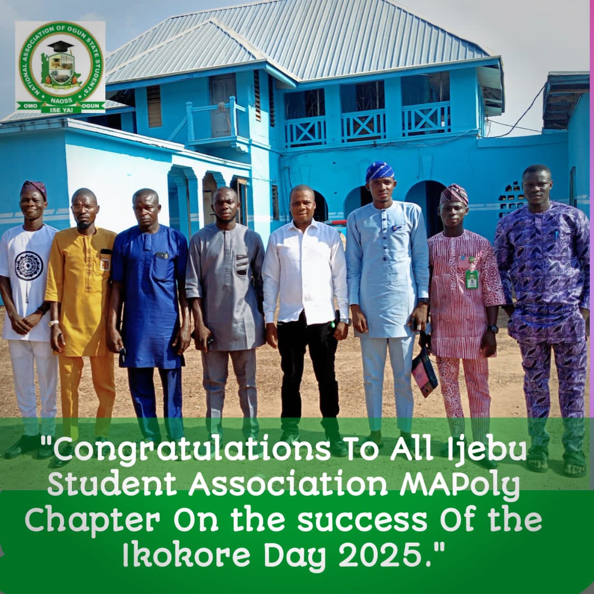 SundayEmmanuelO's tweet image. Ewe Soo....

It was an absolute pleasure lighting up the atmosphere yesterday at the Ikokore Day Celebration organized by the Ijebu Students’ Moshood Abiola Polytechnic Chapter.

#IkokoreDay #IjebuPride #MAPOLY #CulturalHeritage #BabaAkéde #OgunYouth #YorubaCulture