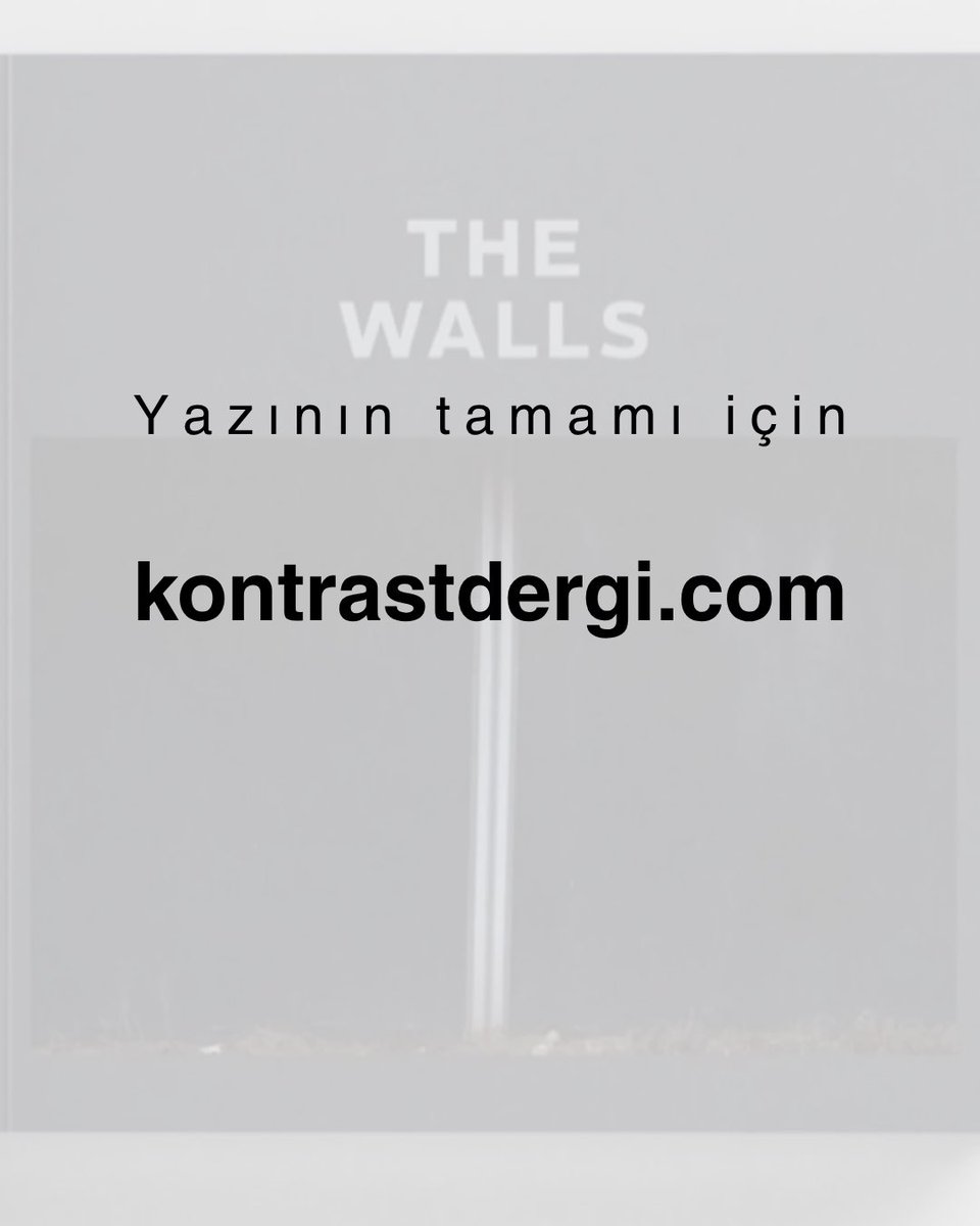kontrast_dergi's tweet image. PROJE | The Walls, ANAFOD

@anafod 

kontrastdergi.com/proje-the-wall…

#kontrastdergi #anafod #thewalls #halukçobanoğlu #figenözkan #ahmetsel