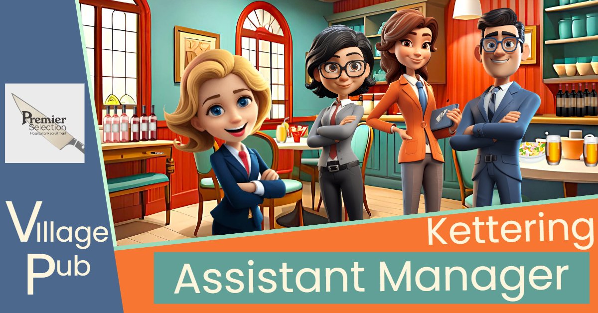 Assistant Pub Manager #Kettering #Northamptonshire 32K Plus Tips Assistant Manager required for this busy country pub located near Kettering We are looking for an Assistant Manager with a warm and friendly personality who has a definite ‘can do’ attitud...
chefselection.co/psc215693/?fsp…