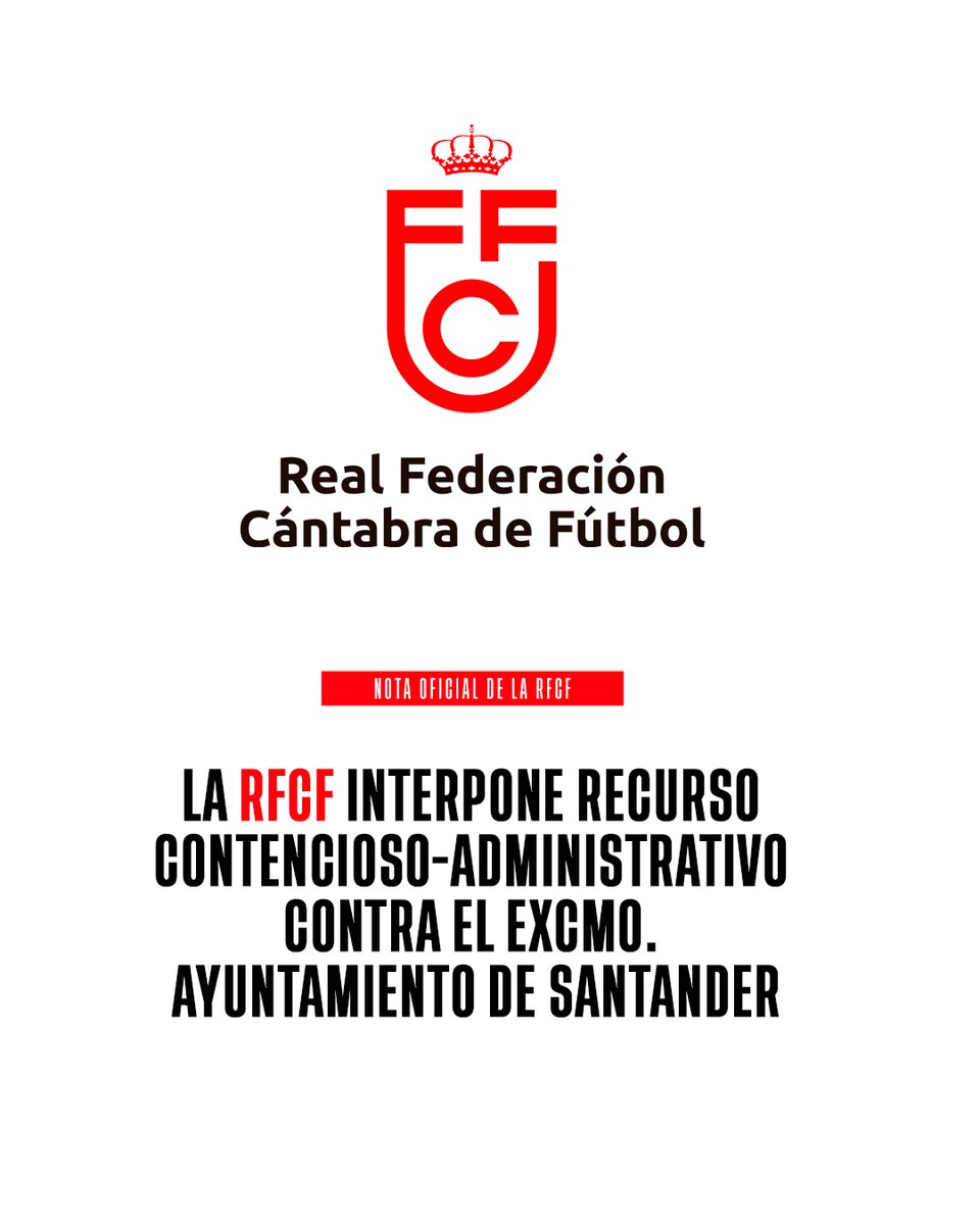 Real Federación Cántabra de Fútbol tweet media