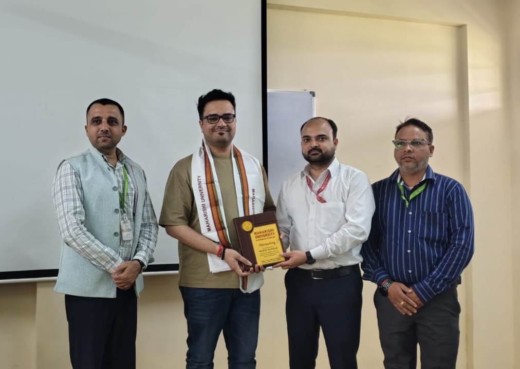 muitincubation's tweet image. 🚀 AI &amp;amp; Startup Ecosystem Lecture Recap
MIIF hosted Mr. Vasav Krishna on 14th October 2025 at @muitindia  Lucknow.
📅 Highlights:
🗓️ 14th October
🕒 2:30 PM
📍 Seminar Hall, MSOET
🎙️ Speaker: Mr. Vasav Krishna
🌱 Viksit Bharat 2047!
#MUIT #AIIDE #MedTech #Innovation