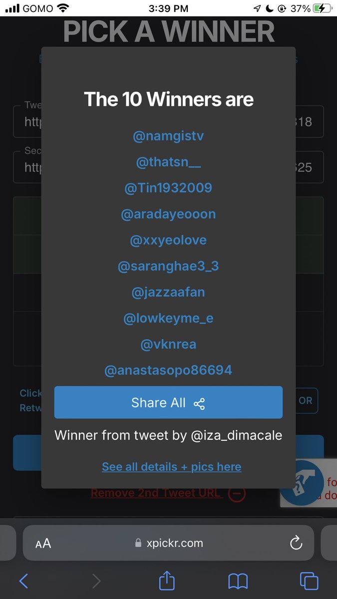 Iza_Dimacale's tweet image. Gcash winners
First 5 to claim
You have 1 min to claim + proof of entry