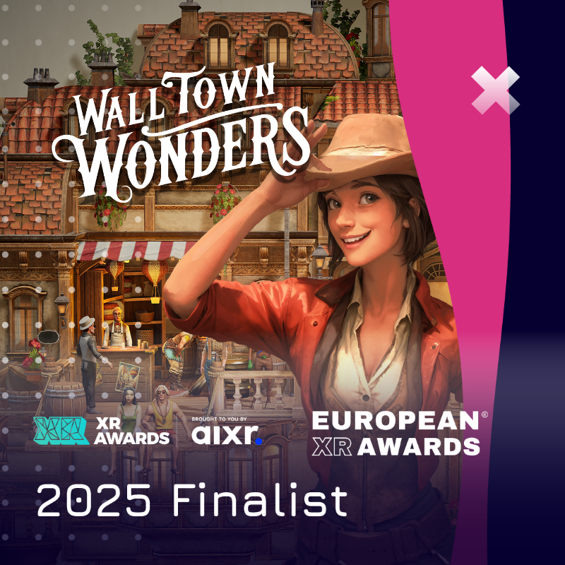 🏆 Wall Town Wonders has been nominated in not one, but six different categories at the 2025 XR Awards! 🎉

We’re incredibly proud to be standing among so many amazing titles pushing the boundaries of XR this year. Huge thanks to Everyone involved

#XRAwards25 @vrawards @aixrorg