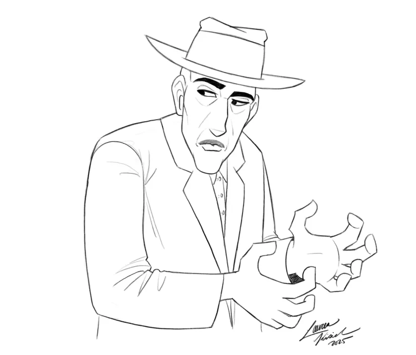Gojilion2's tweet image. Here's a brand new commissioned sketch by @TheAbbeyRoadie! Here she has drawn B movie horror icon Rondo Hatton. 

#rondohatton #horror #horroricon #theabbeyroadie #sketch #commission