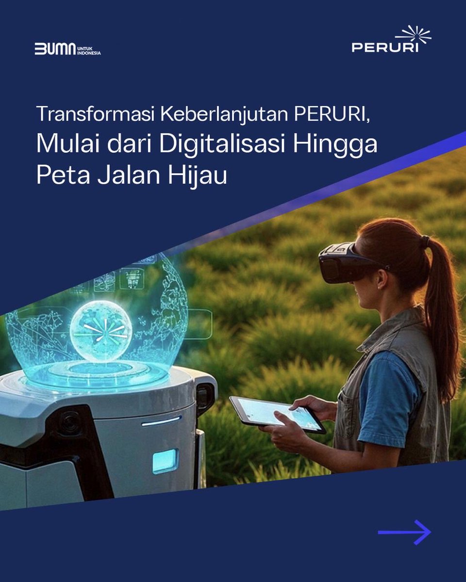 ayudaayudi's tweet photo. PERURI terus berinovasi dengan menggabungkan digitalisasi proses dan teknologi ramah lingkungan.

#PerusahaanTeknologiHighSecurity #InnovationforASovereignFuture #KemajuanBerdaulat #InovasiKeamananTinggi #PeruriGovTechIndonesia #TrusteeOfSovereignty https://t.co/XbOZtbPO7B