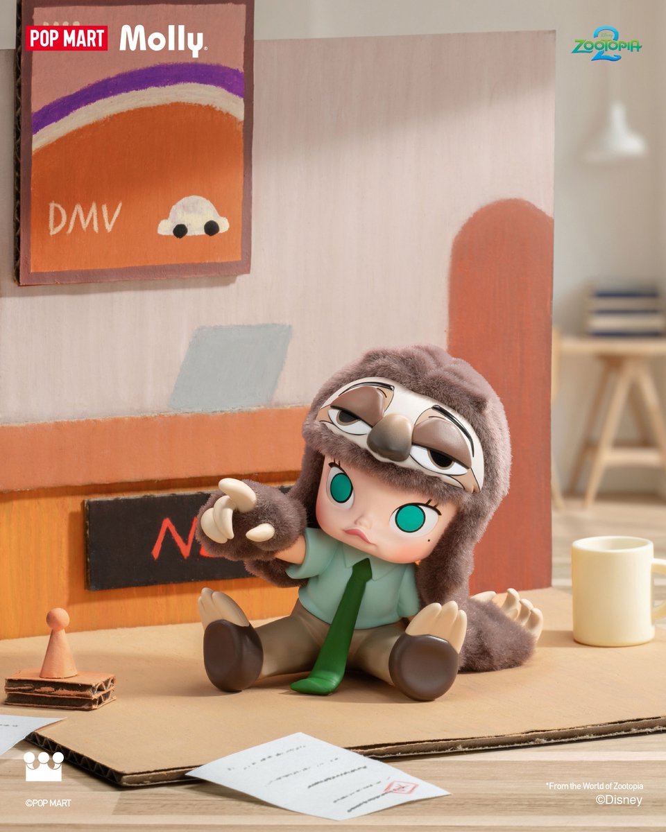 MOLLY X ZOOTOPIA CO-BRANDED SERIES FIGURE

Lights up, costumes on—MOLLY ’s stepping into Zootopia.

✅ Available 10/17

#POPMARTUS #popmart #MOLLY #Disney #Zootopia2 #cobranded #adventure #movie #arttoys #blindbox