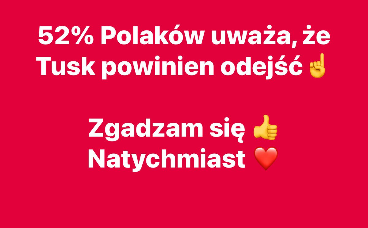 Do dymisji czy natychmiast do dymisji?