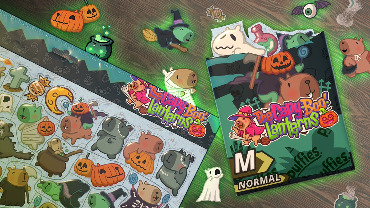 Trick, treat, and stick! 🎃 
Our Halloween update is live on <a href="/AppleArcade/">Apple Arcade</a>!
Enjoy a spooky makeover with festive in-game decorations and collect the Capy-Boo-Lanterns sticker packs, available only from Oct 15 to Nov 12, 2025. 👻
🍂apple.co/4iRevlN