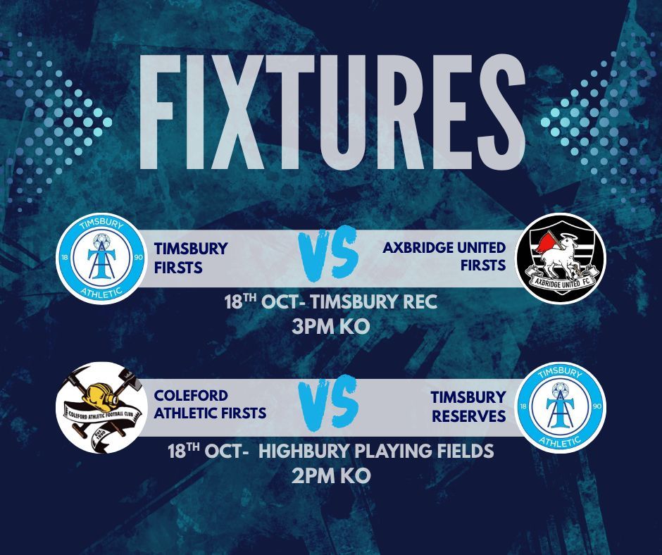 TimsburyAFC's tweet photo. Both teams in league action this weekend 👏 

The firsts host Axbridge United, while the reserves travel to Coleford

Good luck boys 🩵 https://t.co/L08PuZQeuP