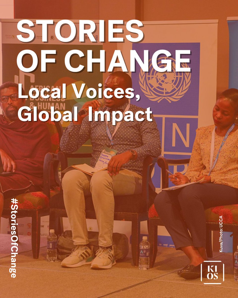 KIOSFoundation's tweet image. From local communities to global forums 🌱 KIOS Grantee @UccaUg  helps Ugandan communities turn struggles into action—holding businesses accountable and influencing IFIs to uphold human rights. Change begins at the grassroots! #StoriesOfChange #BusinessAndHumanRights💪