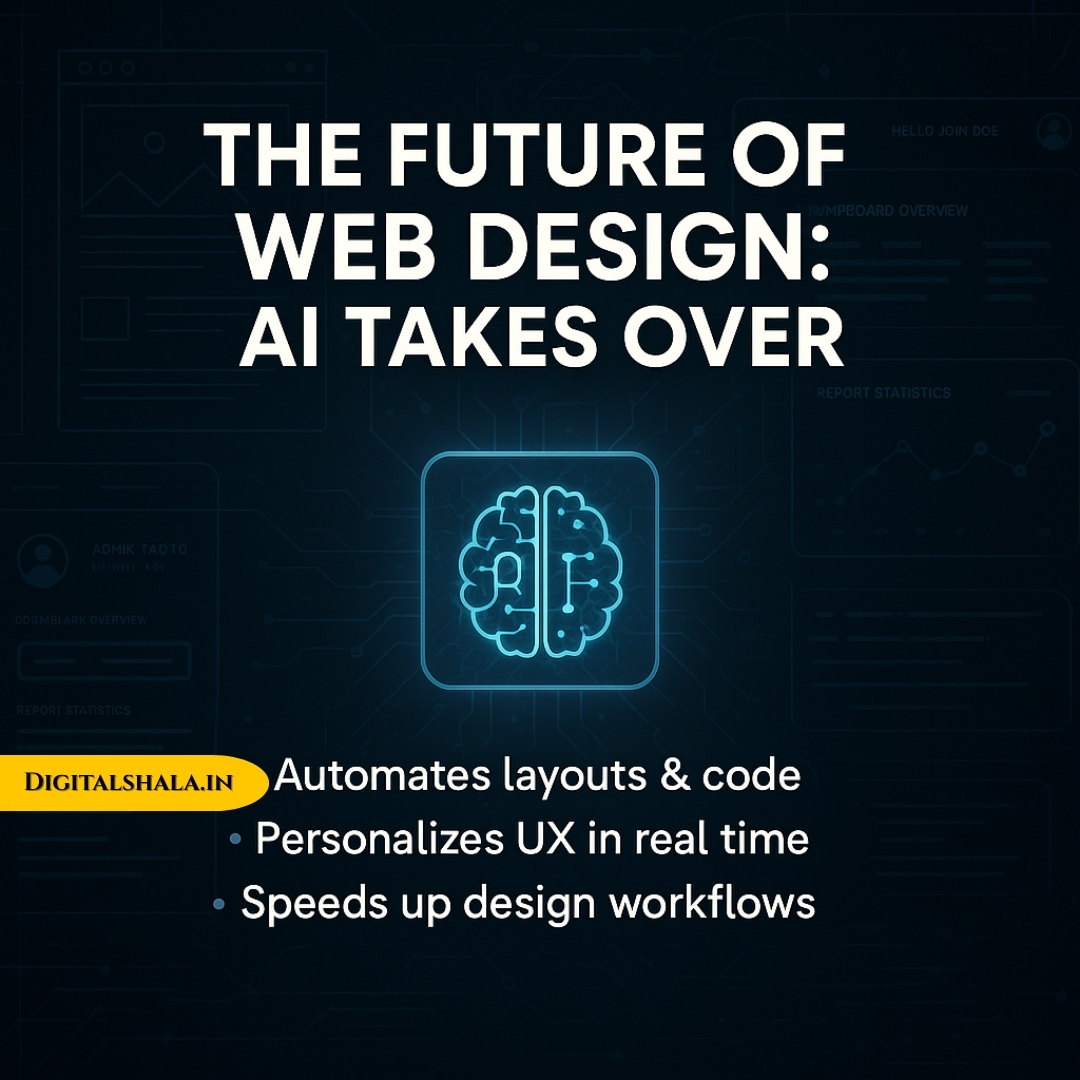digitalshala's tweet image. Web design won’t look the same again. AI is taking the wheel — and it’s driving creativity faster than ever.”

#AIWebDesign #FutureOfWeb #UX #TechNews #Automation

digitalshala.in/ai-web-design/