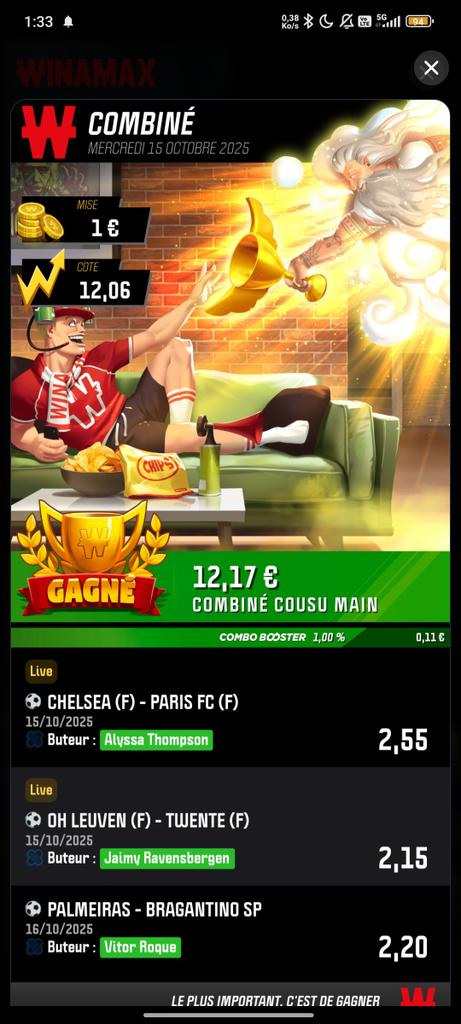 ClmentLemort's tweet photo. @Pronostyleprono Franchement tu es trop fort 😍 https://t.co/jo2a2ZmmOv