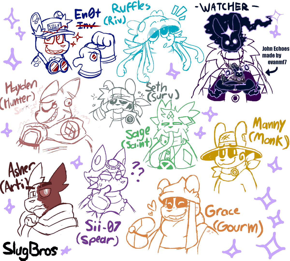 #rainworld (Slugbros AU)
First we Slug, then we Bros.