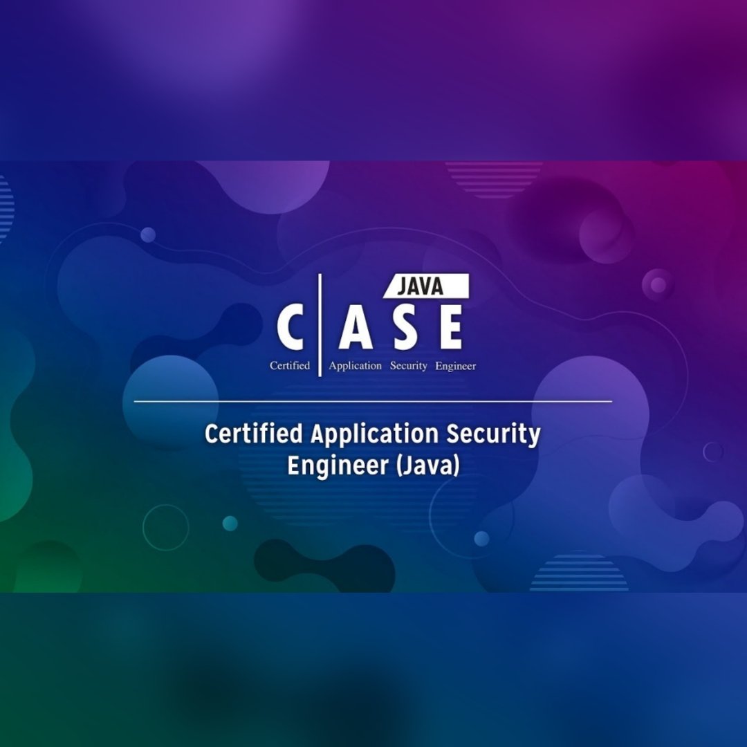 thehackertale's tweet image. Become a CASE Java Expert 🔒
Turn code into a fortress. Get certified in Java application security.
☑️ Master SDLC security
☑️Find & fix vulnerabilities
☑️Build cyber-resilient apps
Level up from developer to security architect.
#CASEJava #CyberSecurity #JavaDev #SecureCoding
