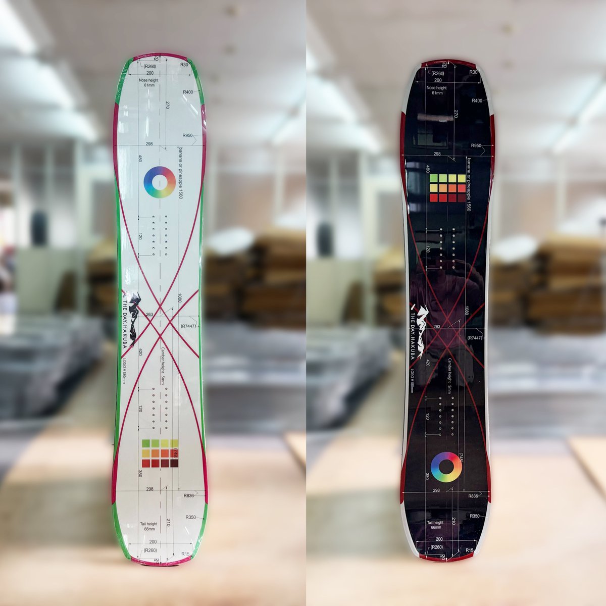 THE DAY HAKUBA スノーボード 凝縮地形 THE DAY.HAKUBA 凝縮地形 157cm