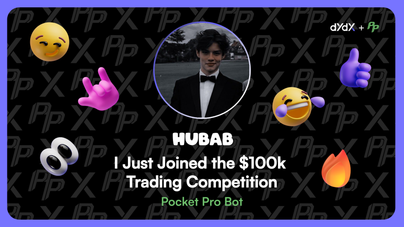 itxhubab's tweet image. $100K Trading Comp: Last call to join the war for prizes! ⚔️

Trade dYdX perps on Telegram via the @pp_trading Bot. Win huge prizes for Squad PnL or Individual Volume.

Guide/Join: 👉 [dydx.xyz/blog/how-to-10…]

@dydx