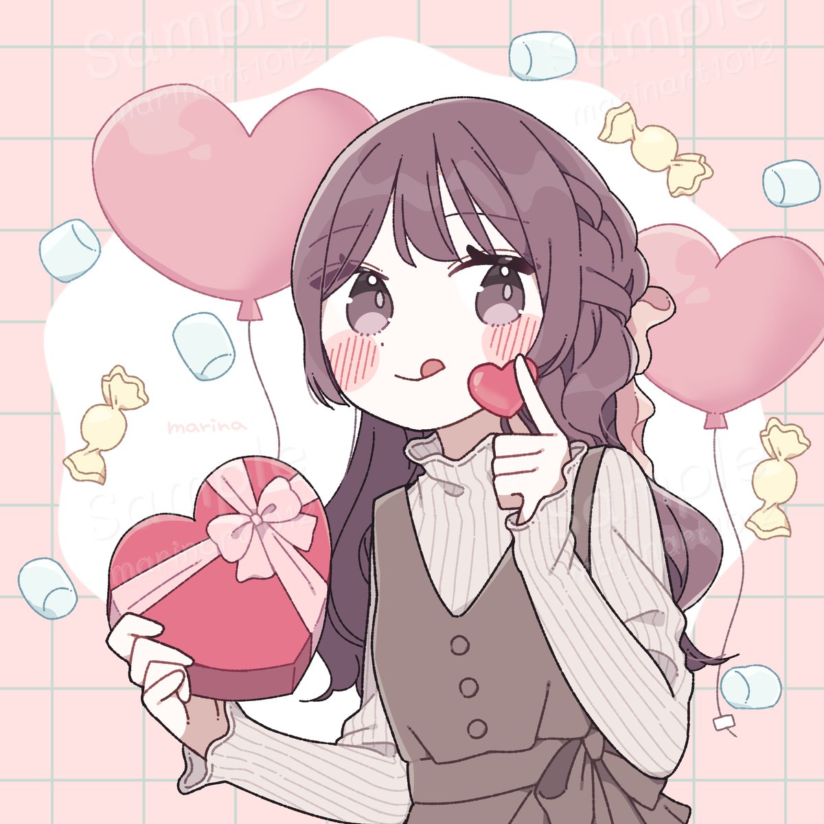 「イラストお仕事募集中 企業様・個人様問わずご依頼受付中です! MVイラスト/SN」|毬那🌸LINE着せかえ発売のイラスト