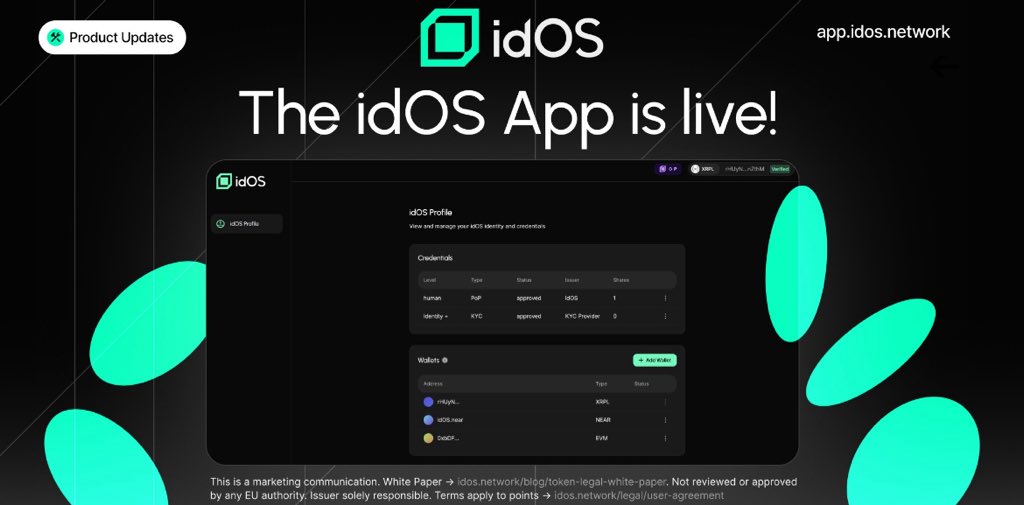 iamdaveweb3's tweet image. as you surf the internet, your data is constantly extracted and sold without your consent
@idOS_network is building a layer to protect and decentralize your data
your identity is safe with idOS
All in on @idOS_network are you?
