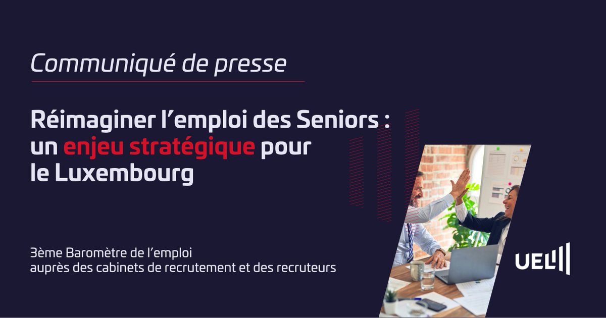 #baromètredelemploi 
📊 L’UEL a collaboré avec les associations de professionnels du recrutement et des ressources humaines au Luxembourg, la fr2s - Federation for Recruitment, Search &amp; Selection, HRCommunity.lu et FEDIL Employment Services, pour réaliser une enquête,