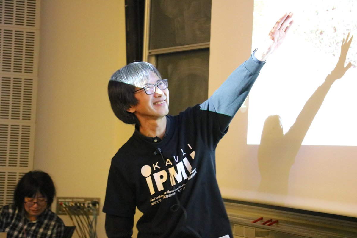 Happy 18th Birthday Kavli IPMU! The institute hosted an online and in-person ceremony to celebrate its 18th anniversary today, including talks by Saeko Hayashi, Jun'ichi Yokoyama, Jia Liu, and all our new researchers, followed by a lunch with everyone.