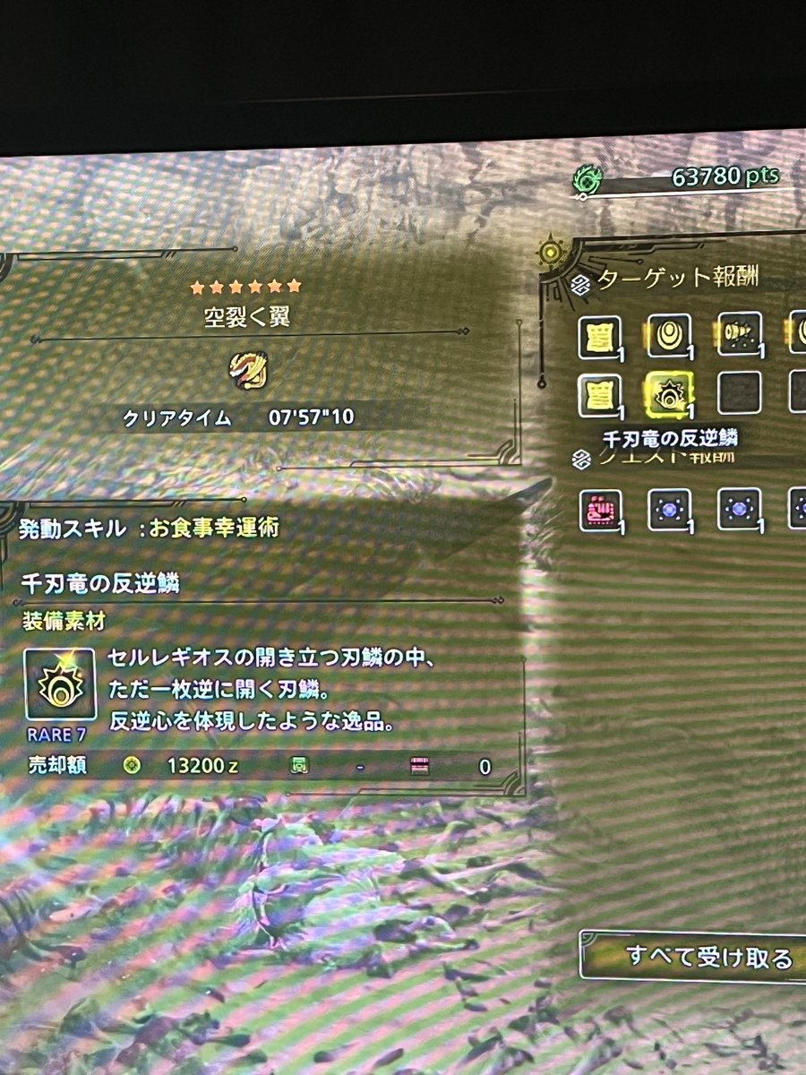 一発で出ちゃうやつね。まじ、お揃いセカンドキャラ
#モンハンワイルズ