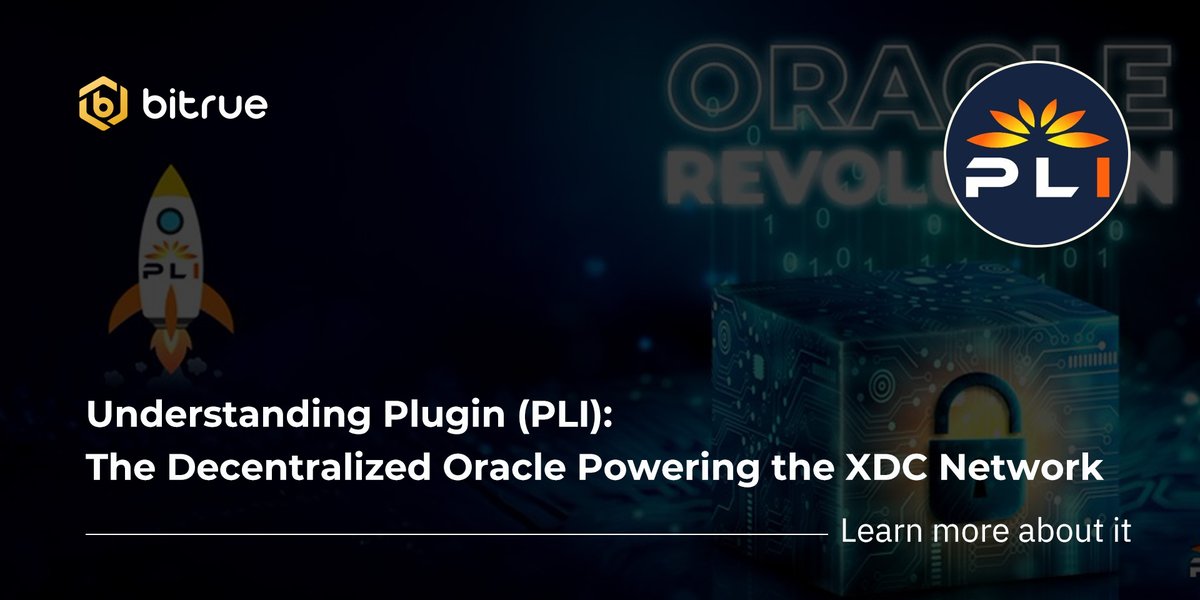 BitrueOfficial's tweet photo. @GoPlugin 📕 Plugin ( $PLI ) is a blockchain‑agnostic, decentralized oracle built on the #XDC Network that connects smart contracts to reliable real‑world data, and its native $PLI token is used for staking, rewards, and transaction fees.

👉 Learn more: https://t.co/y1jzoVsNOt https://t.co/vNjbd2Rd84
