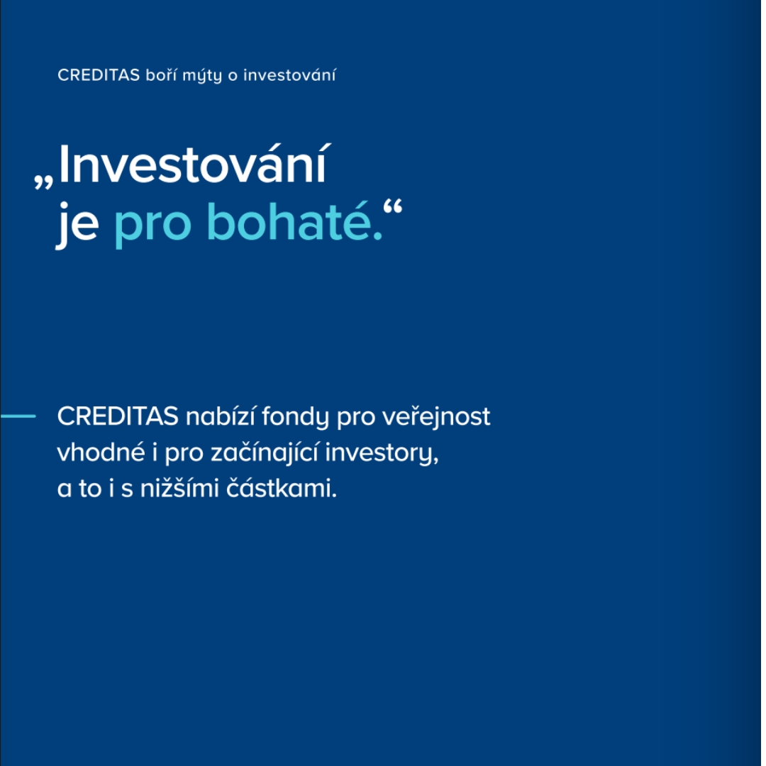 creditasis's tweet photo. Nenechte se odradit a začněte cestu k výnosům s přehledem a jistotou. Investování s námi je dostupné, flexibilní a podpořené silnou skupinou. Vyberte si fond, který odpovídá vašim potřebám a investujte s důvěrou.

Investování nese riziko. Hodnota může kolísat.

#investice #fondy https://t.co/JCrrQiTty4