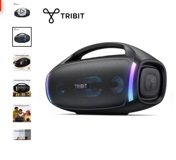 shopping_soma's tweet image. 🔊 TRIBIT StormBox Blast 2 Bluetooth Speaker
Unleash 200W of pure power with deep bass &amp;amp; dynamic LED lights 🎶
✅ Built-in subwoofer &amp;amp; mic input
✅ IP67 waterproof – perfect for outdoor parties
Buy - s.click.aliexpress.com/e/_c44m7t8b
#BluetoothSpeaker
#PartySpeaker #TRIBIT
#OutdoorMusic